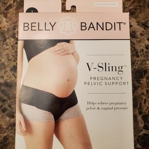 New - Belly Bandit V-Sling Pregnancy Support Band in Black, Size 1 (0-8 Dress)